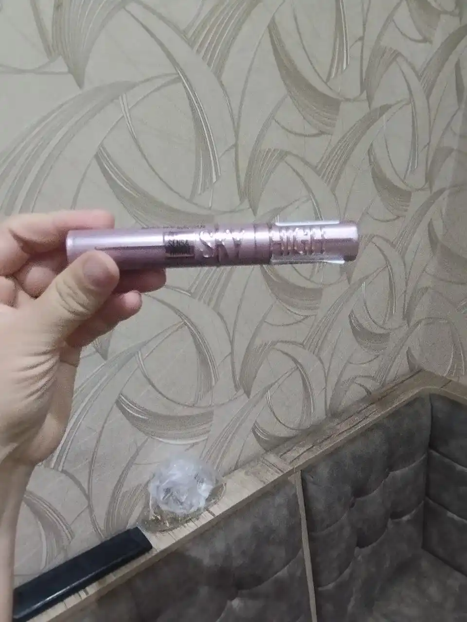Kiprik uchun tush Maybelline New York Lash Sensational Sky High, qora rang, 9.6 ml