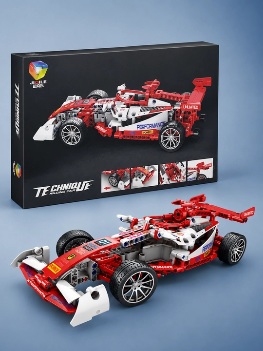 Lego konstruktor transport vositalari – sport avtomobil, Formula 1 va mototsikl