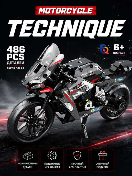 Lego konstruktor transport vositalari – sport avtomobil, Formula 1 va mototsikl - 