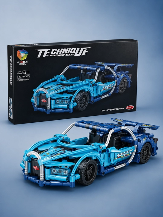 Lego konstruktor transport vositalari – sport avtomobil, Formula 1 va mototsikl