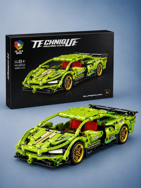 Lego konstruktor transport vositalari – sport avtomobil, Formula 1 va mototsikl