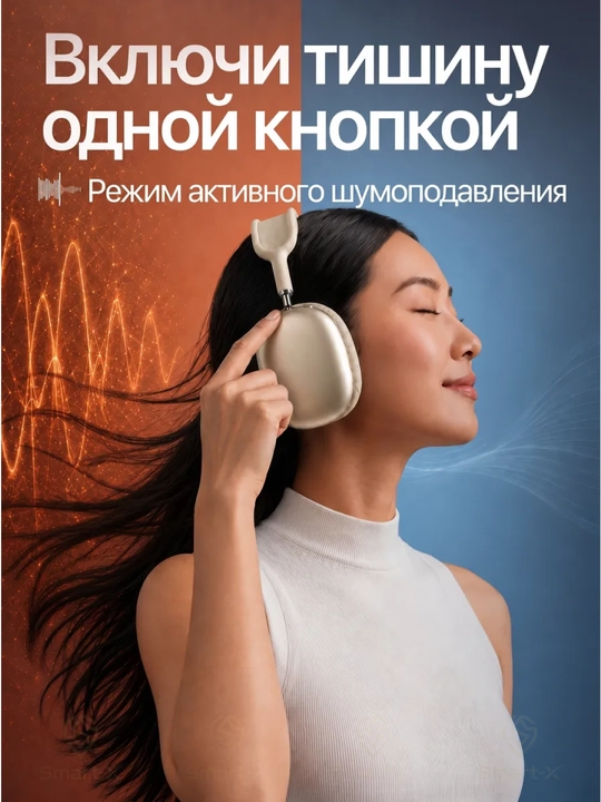 HOCO W65 Plus simsiz naushnik, Bluetooth 5.4, ANC, 45 soat
