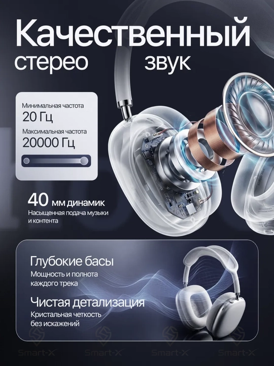 HOCO W65 Plus simsiz naushnik, Bluetooth 5.4, ANC, 45 soat