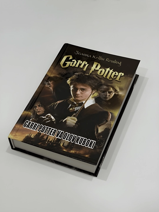 Комплект книг Гарри Поттер на узбекском языке, полный набор из 8 книг, подарок - 