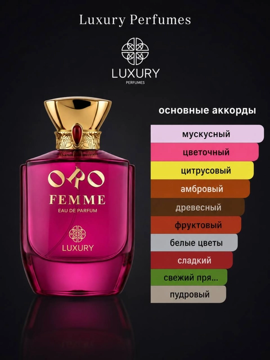 Парфюмерная вода Luxury Oro Femme Luxury Perfumes - 
