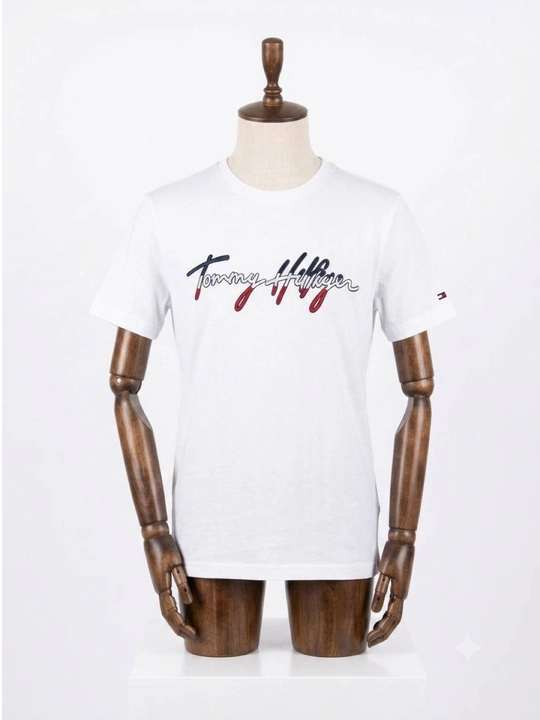 Футболка Tommy Hilfiger, 100% хлопок, турецкий продукт для мужчин