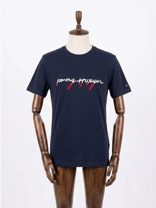 Футболка Tommy Hilfiger, 100% хлопок, турецкий продукт для мужчин
