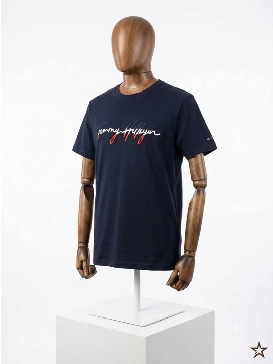Футболка Tommy Hilfiger, 100% хлопок, турецкий продукт для мужчин