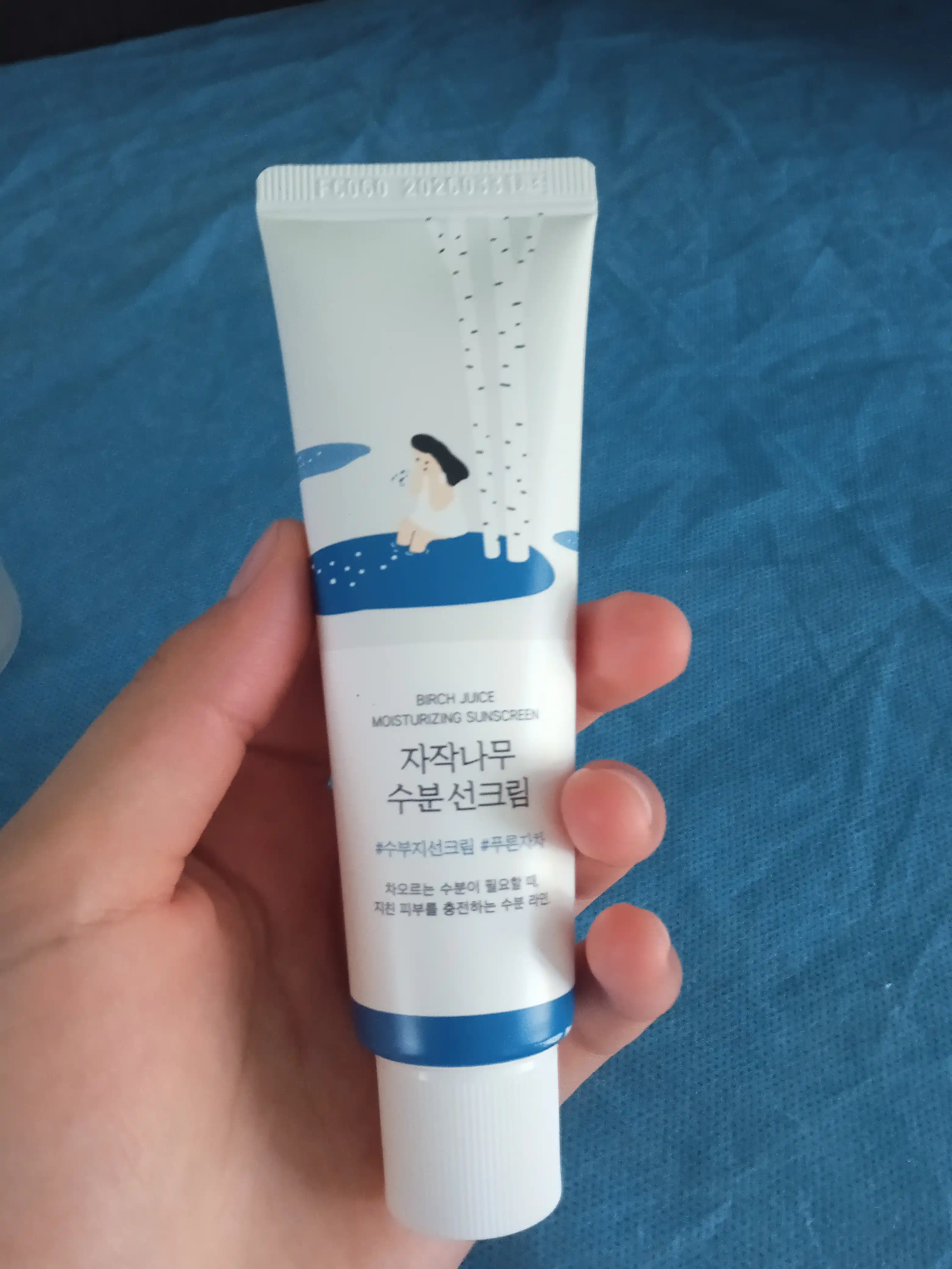 Солнцезащитный крем Round Lab Birch Juice Moisturizing Sunscreen SPF50+ PA++++, 50 мл
