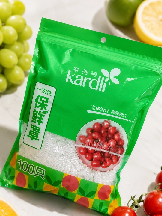 Kardli одноразовые эластичные крышки для хранения продуктов, 100 шт