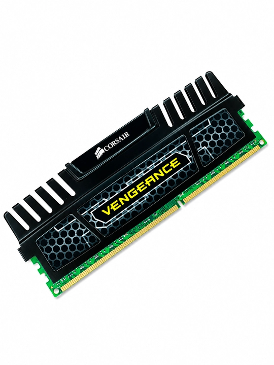 Alyuminiy radiatorli kompyuter uchun Corsair Vengeance DDR3 4GB 1600MHz operativ xotira
