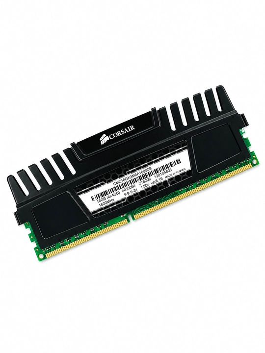 Alyuminiy radiatorli kompyuter uchun Corsair Vengeance DDR3 4GB 1600MHz operativ xotira
