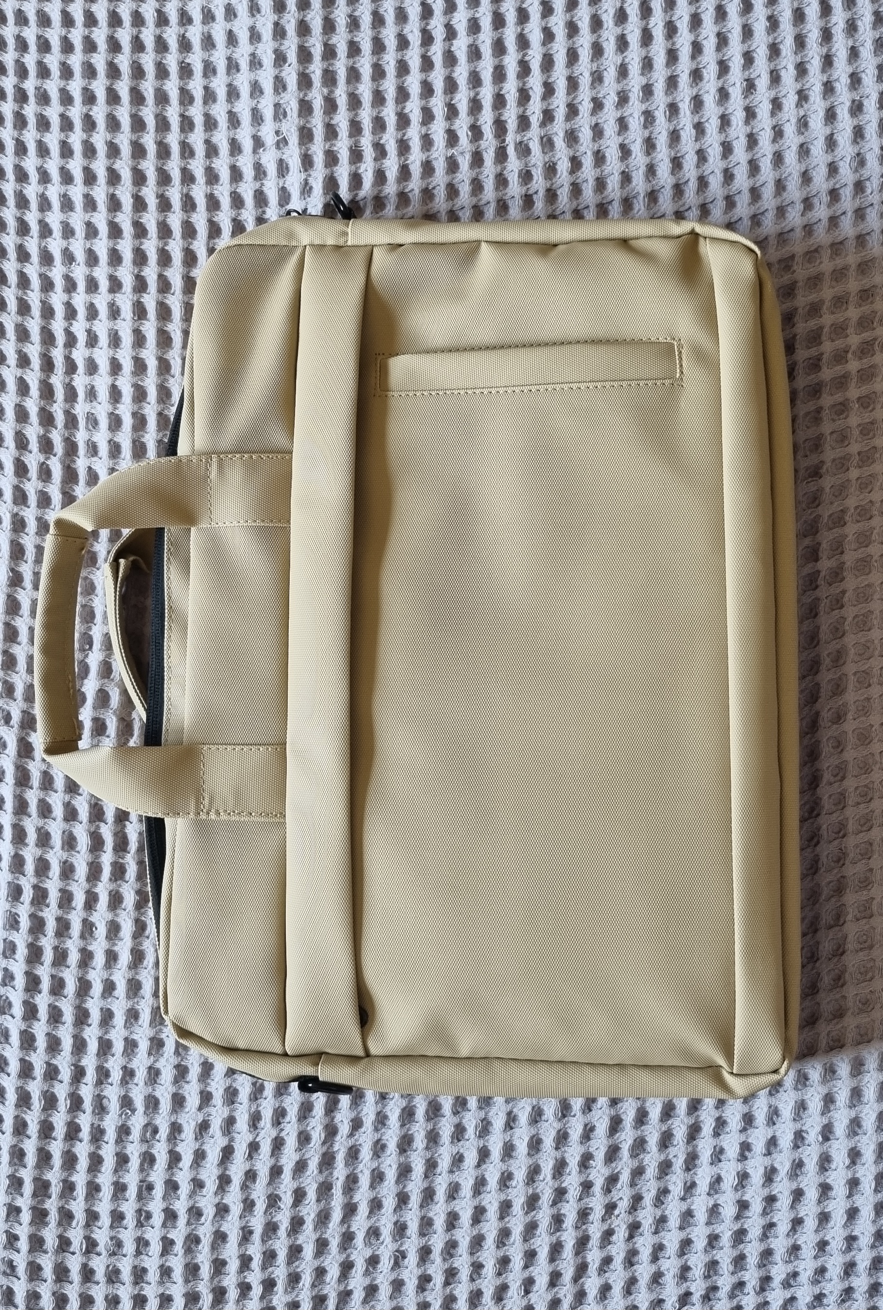 Сумка для ноутбука 15.6", портфель из экокожи, влагостойкая