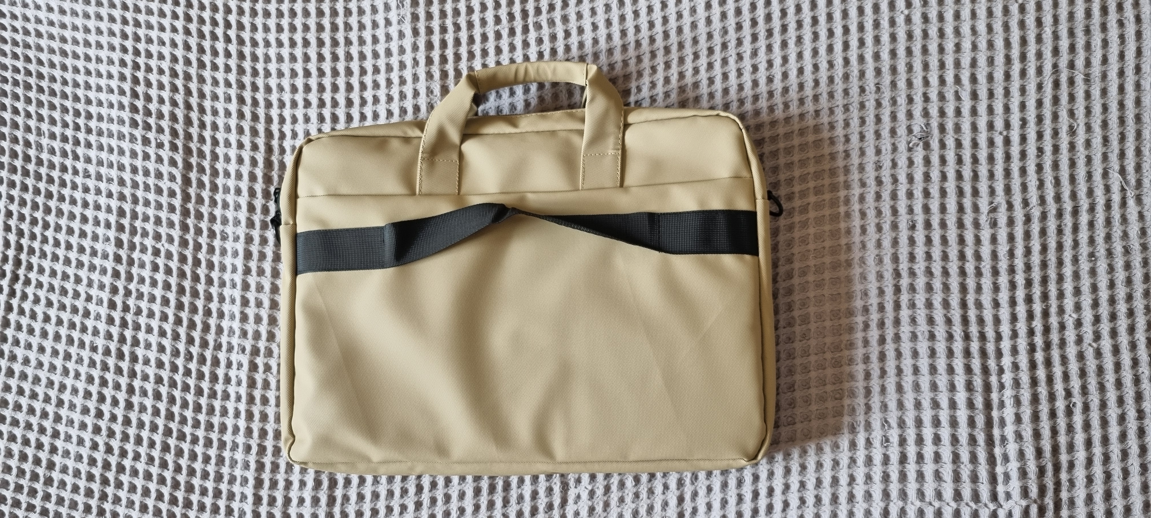 Сумка для ноутбука 15.6", портфель из экокожи, влагостойкая