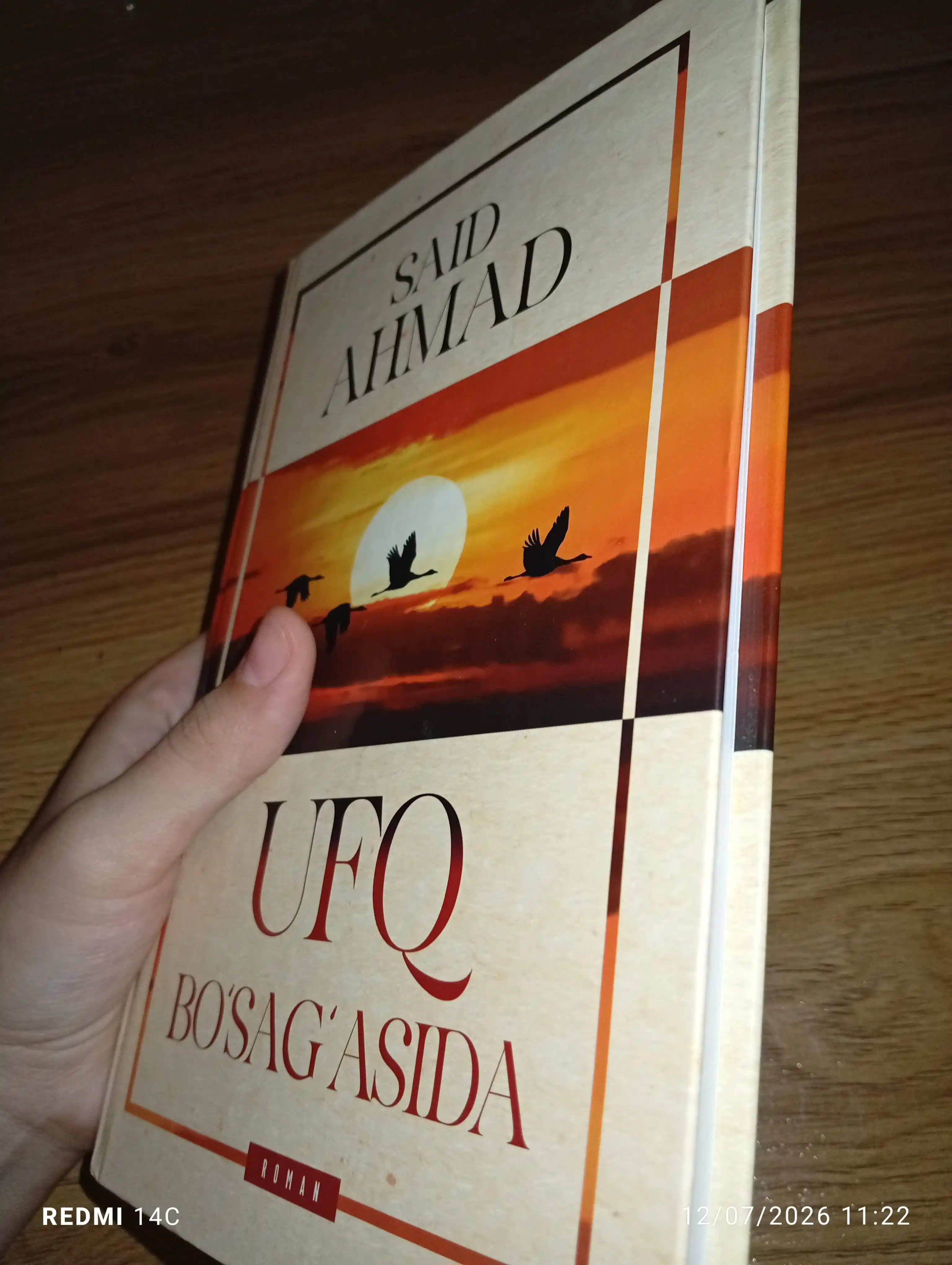 Said Ahmad - Ufq bo‘sag‘asida (roman)