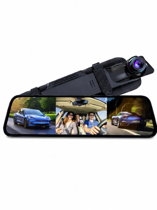 Videoregistrator DOMINANT D999S 4K Wi-Fi 3 kamerali 32GB fleshkali avtomobil uchun