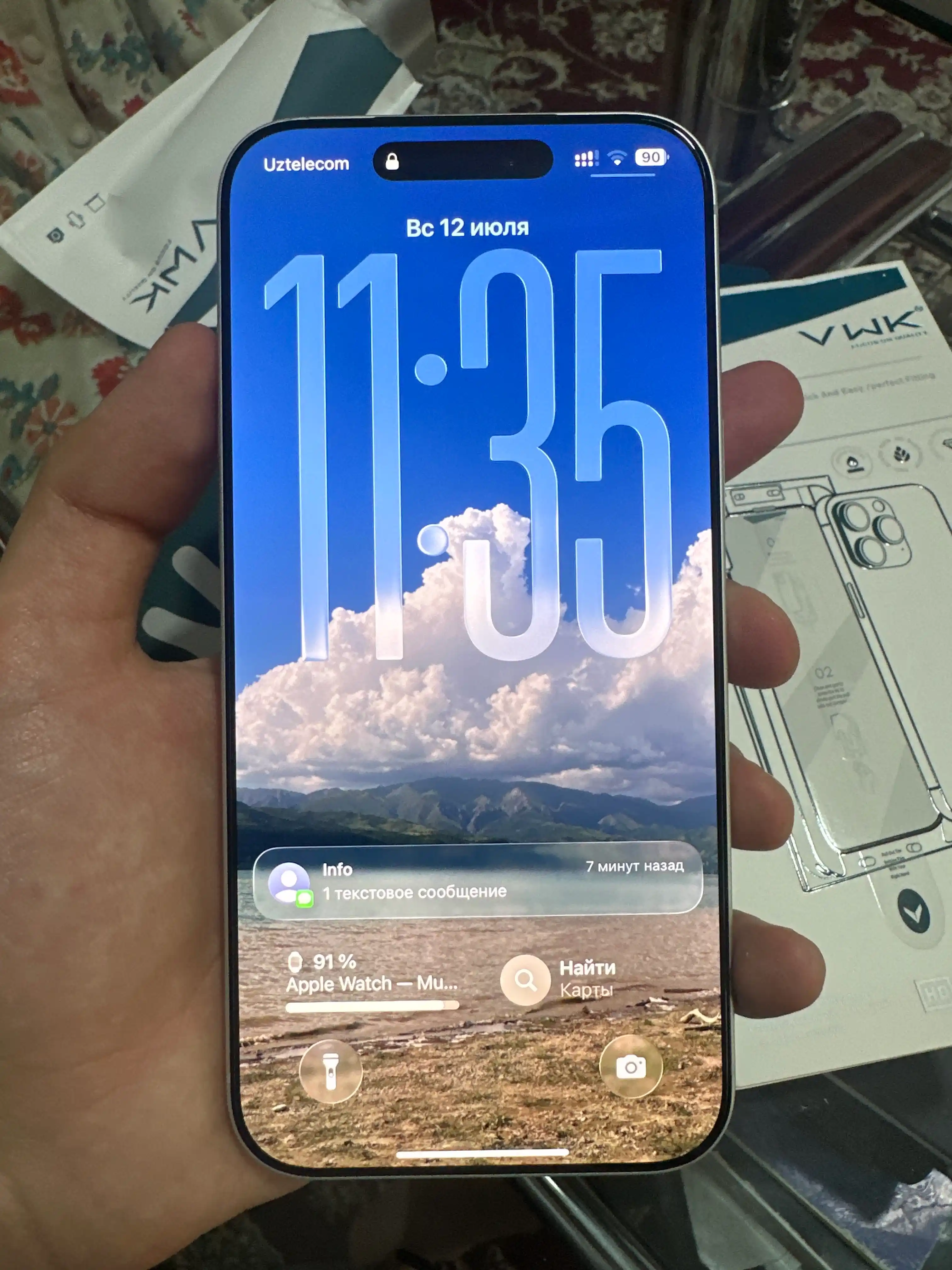 IPhone 16 pro, 16 pro max, 17 Air, 17 pro,17 pro max,18 pro, 18 pro max uchun himoya oynasi
