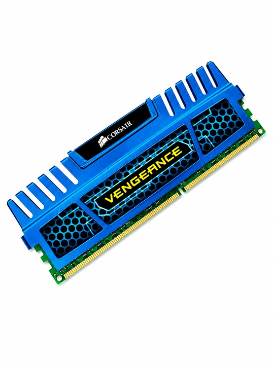 Alyuminiy radiatorli kompyuter uchun Corsair Vengeance DDR3 4GB 1600MHz operativ xotirasi