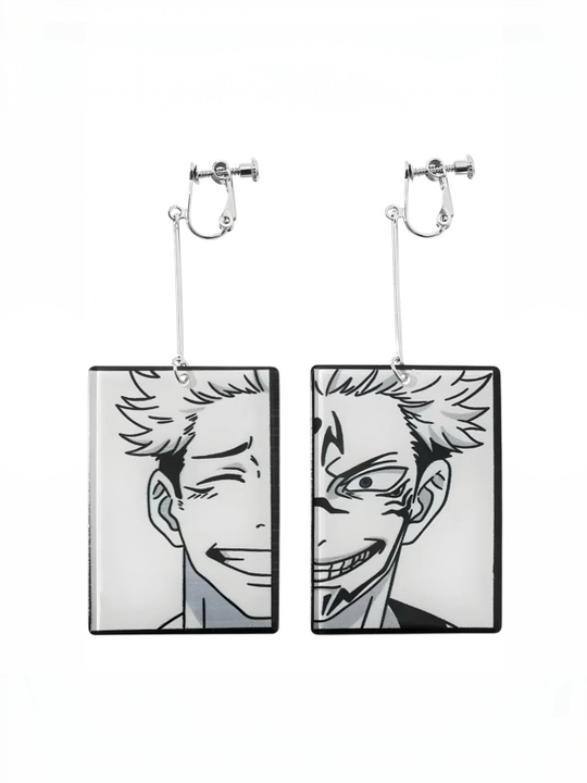 Серьги в стиле Jujutsu Kaisen - 