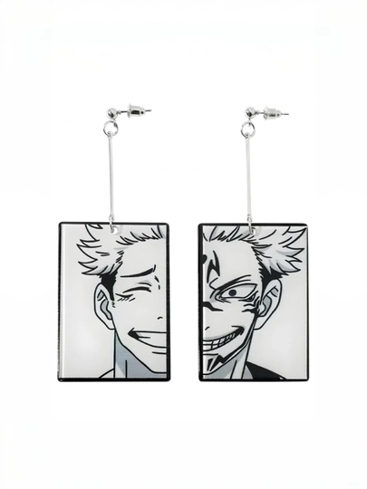 Серьги в стиле Jujutsu Kaisen - 