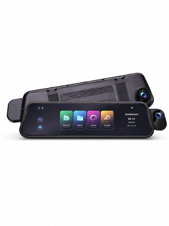 Videoregistrator DOMINANT D878S PRO 4K/1080P, 3 kamerali, Wi-Fi funksiyali avtomobil uchun - 