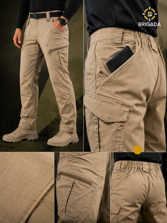 Tactical Cargo cho‘ntakli Ripstop Canvas erkaklar taktik shimi