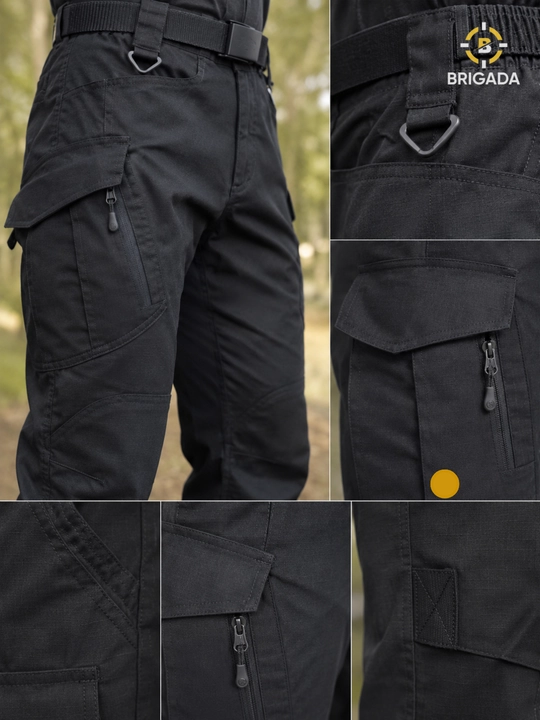 Tactical Cargo cho‘ntakli Ripstop Canvas erkaklar taktik shimi