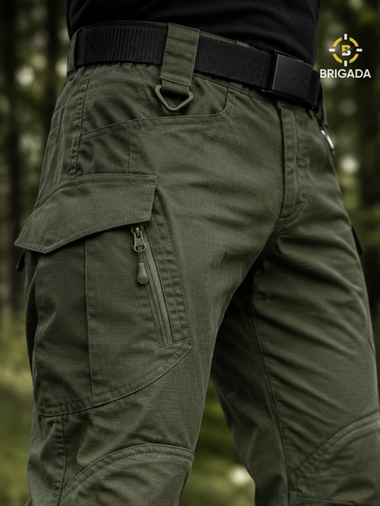 Tactical Cargo cho‘ntakli Ripstop Canvas erkaklar taktik shimi