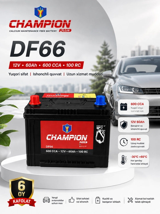 Chempion 60 Ah