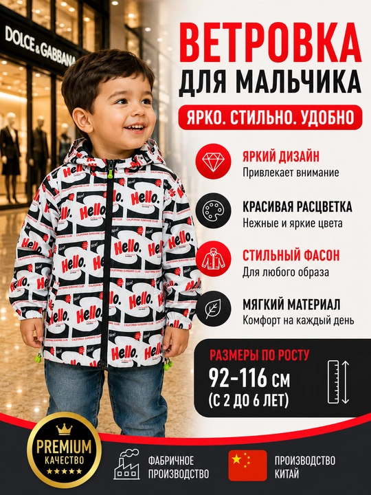 Bahor va kuz oylarida o‘g‘il bolalar uchun, 6 xil