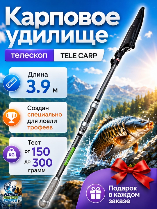 Удилище карповое - 