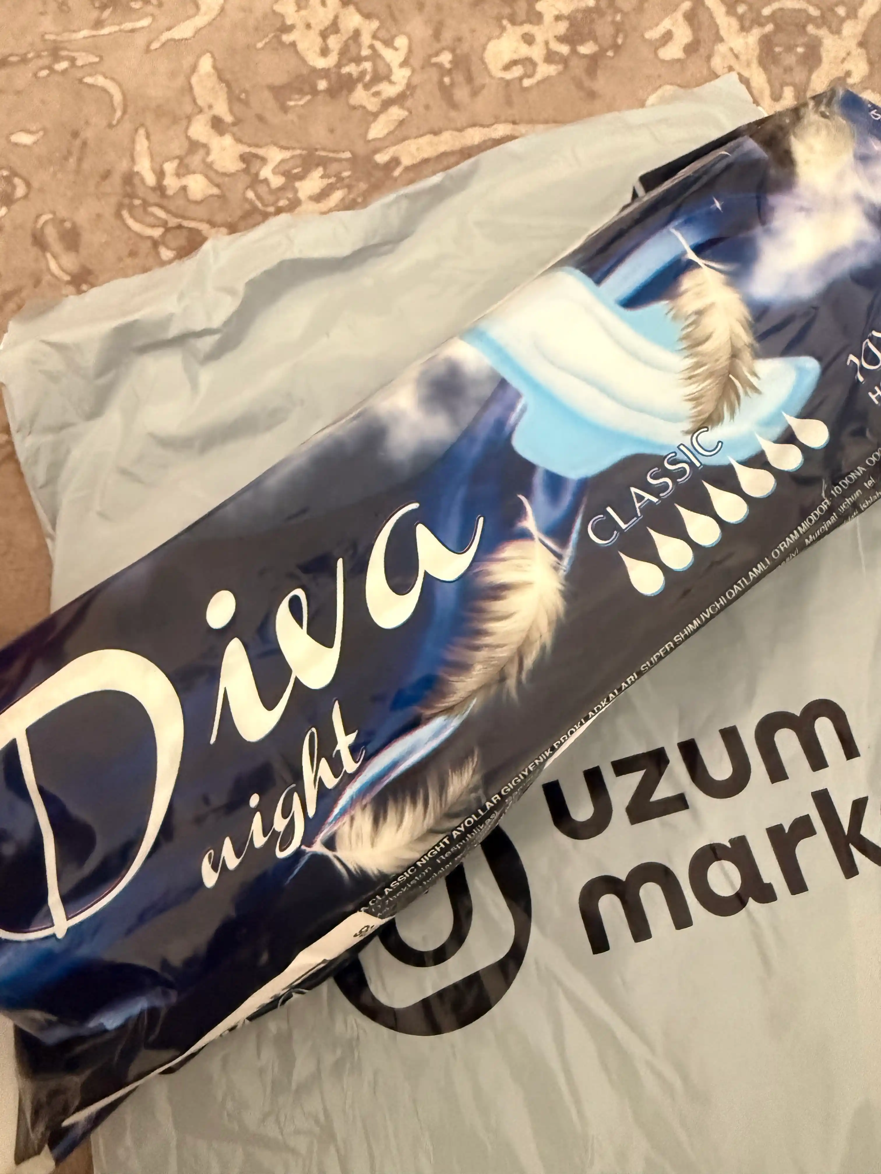 Ayollar uchun gigiyenik yostiqchalar  prokladkalar to'plami, qanotchali, 10 dona
