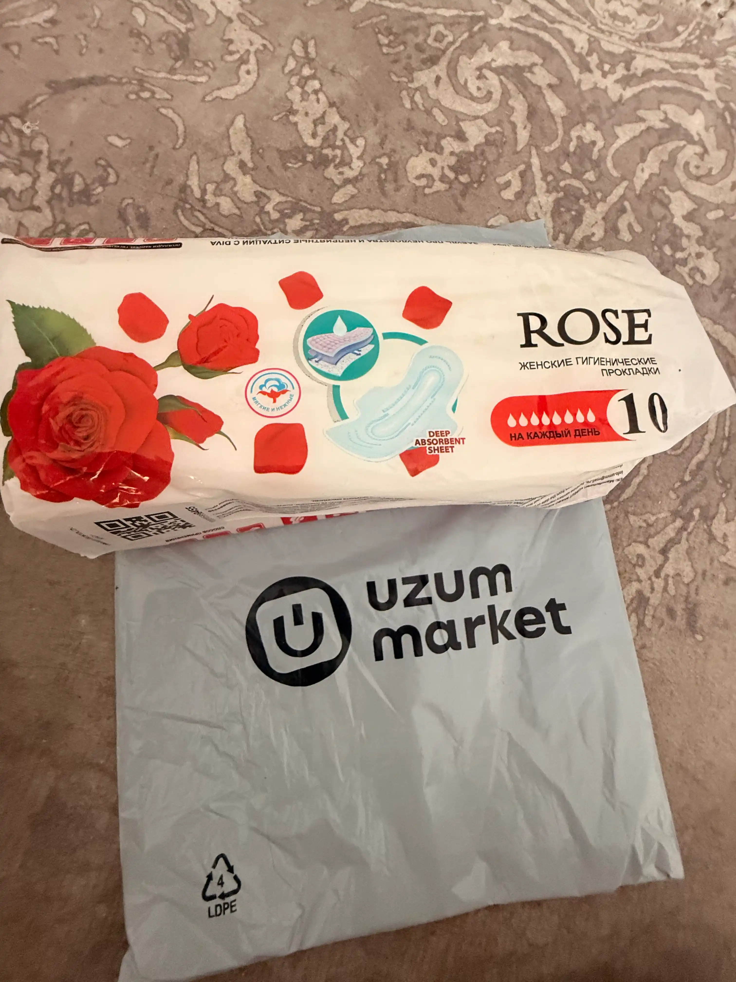 Ayollar uchun gigiyenik yostiqchalar prokladkalar, super shimuvchan, 10 dona