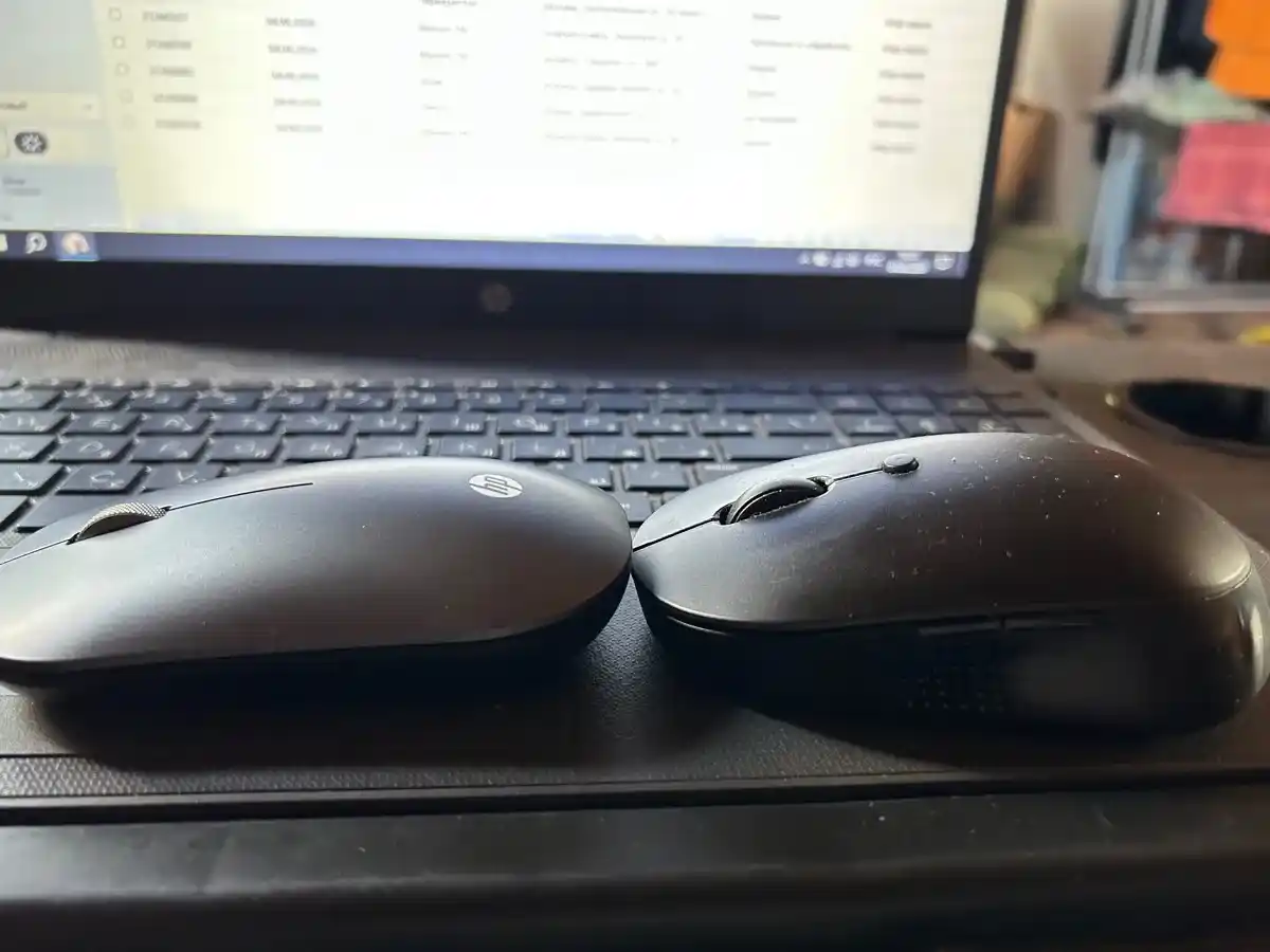 Simsiz shovqinsiz kompyuter sichqonchasi, RGB yoritgichli, Bluetooth