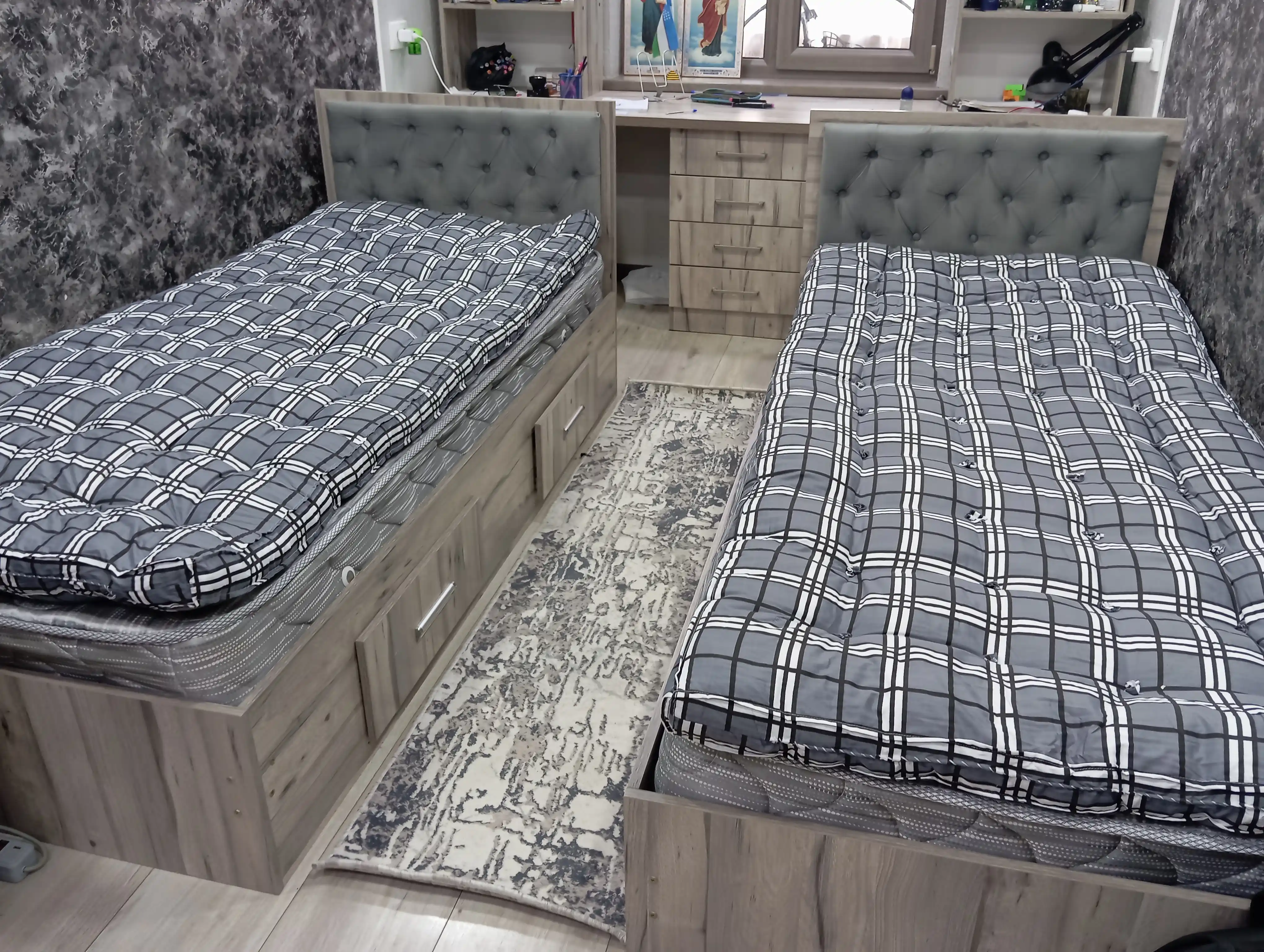 Yumshoq matras, yig‘iladigan, ko‘chma