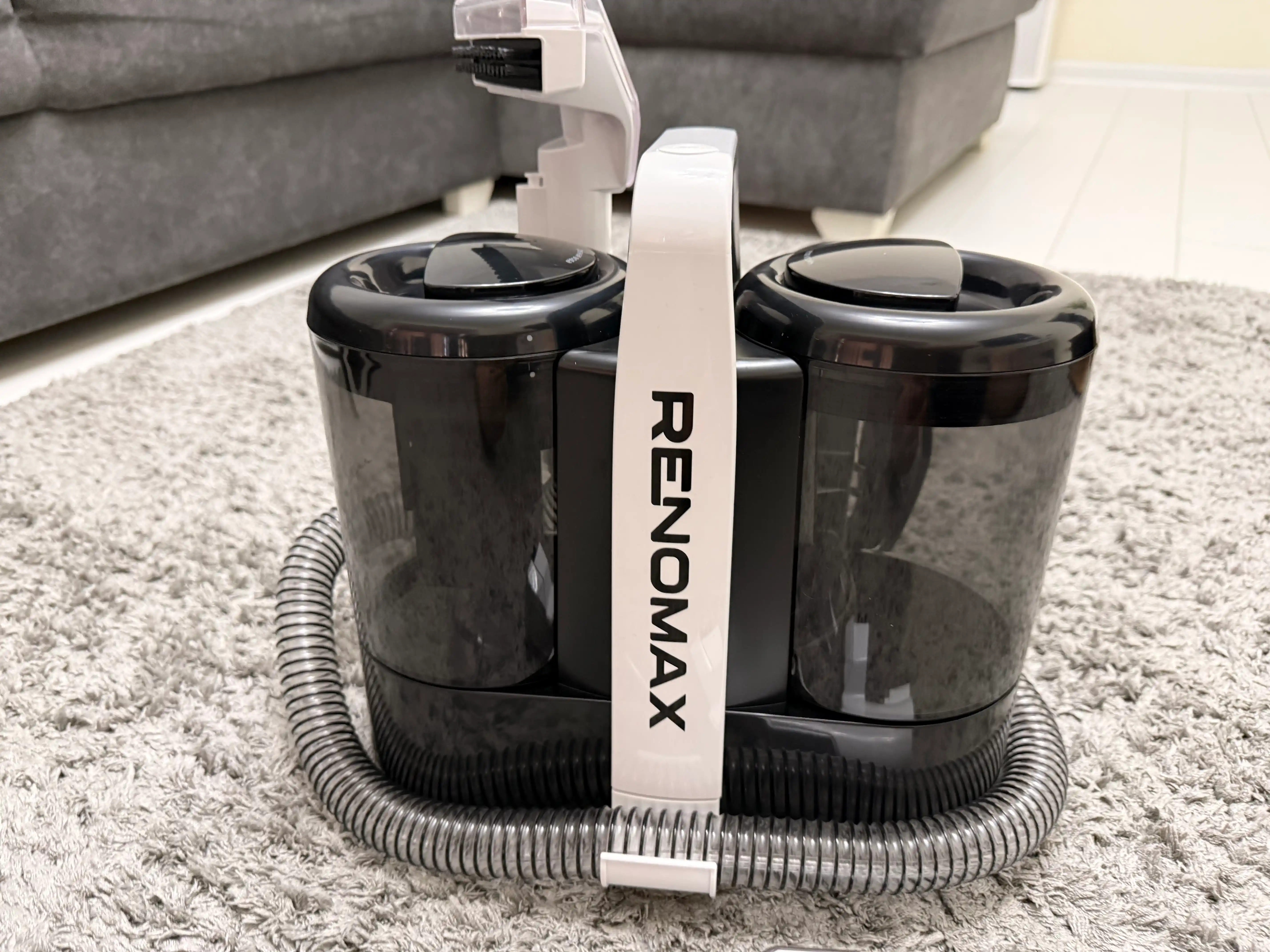 Моющий пылесос Renomax, для авто и дома, 600 Вт, аквафильтр, 3 насадки
