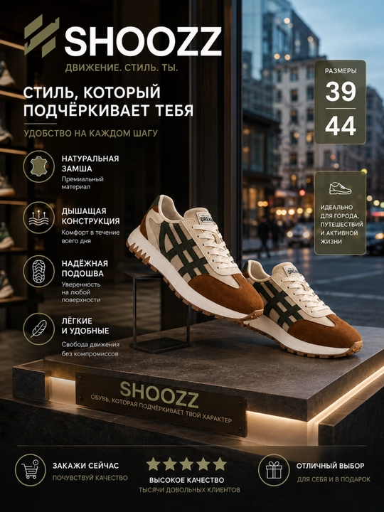 Erkaklar sport poyabzali