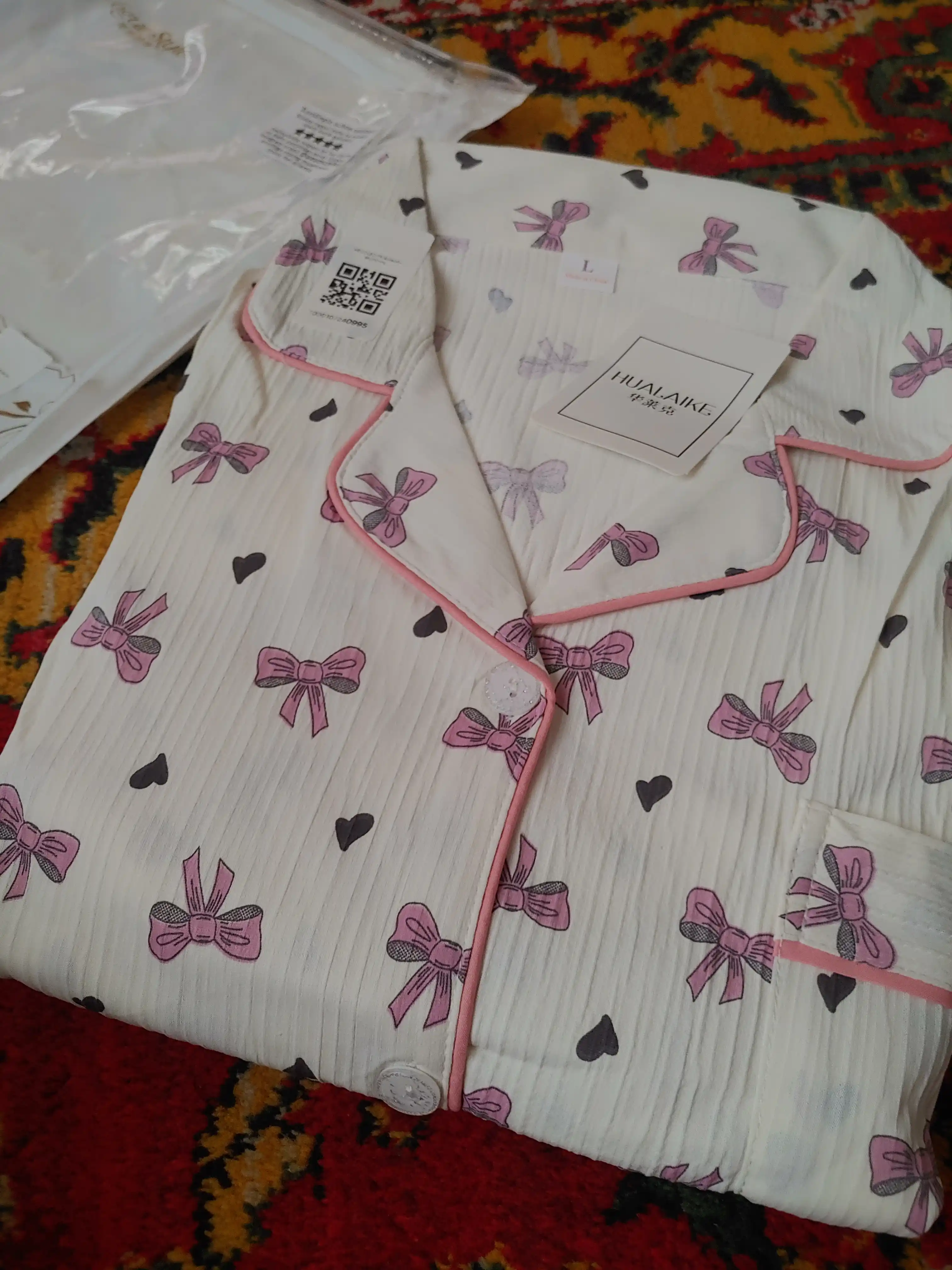 Pijama ayollar uchun 3 tasi 1 da, shim va shortikli komplekt troykalar, ayollar pijamasi