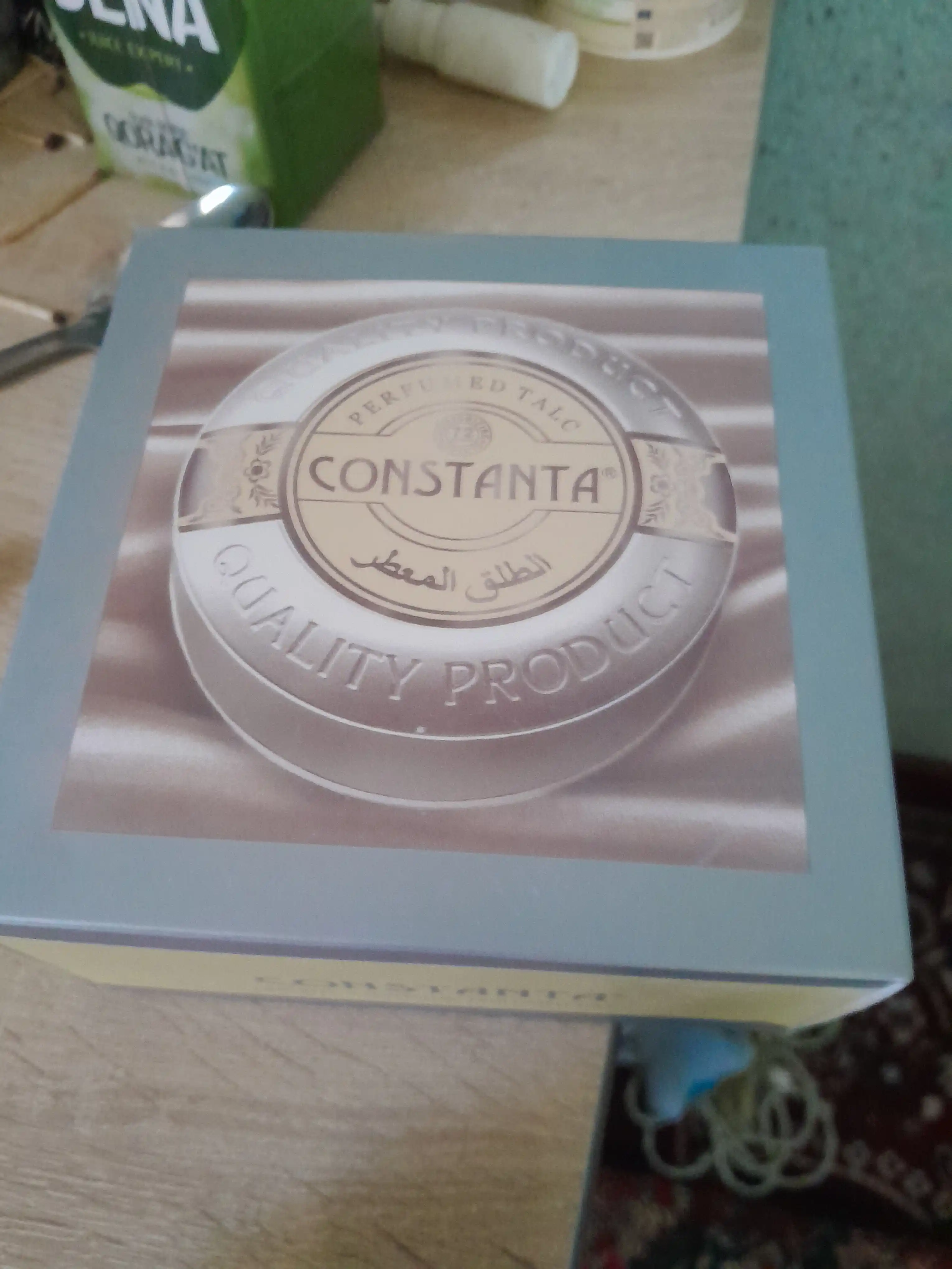 Constanta talk, butun tana uchun parfyum hidli talk, 200 g