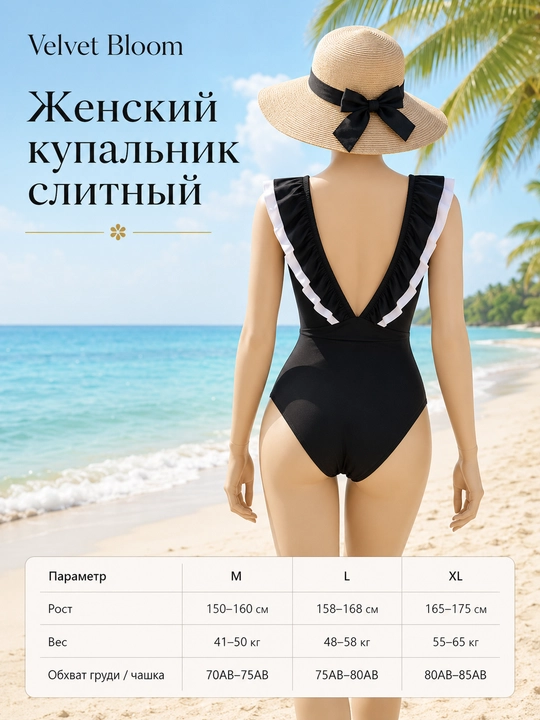 Купальник слитный для женщин и девушек, маломерка, смотрите на таблицу в фото