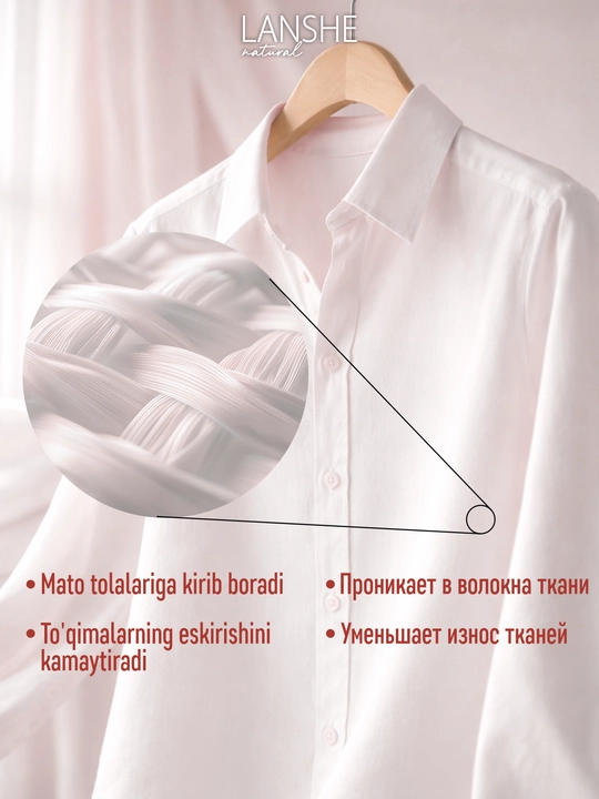 Suyuq dazmol - kiyimlarni tekislash uchun sprey