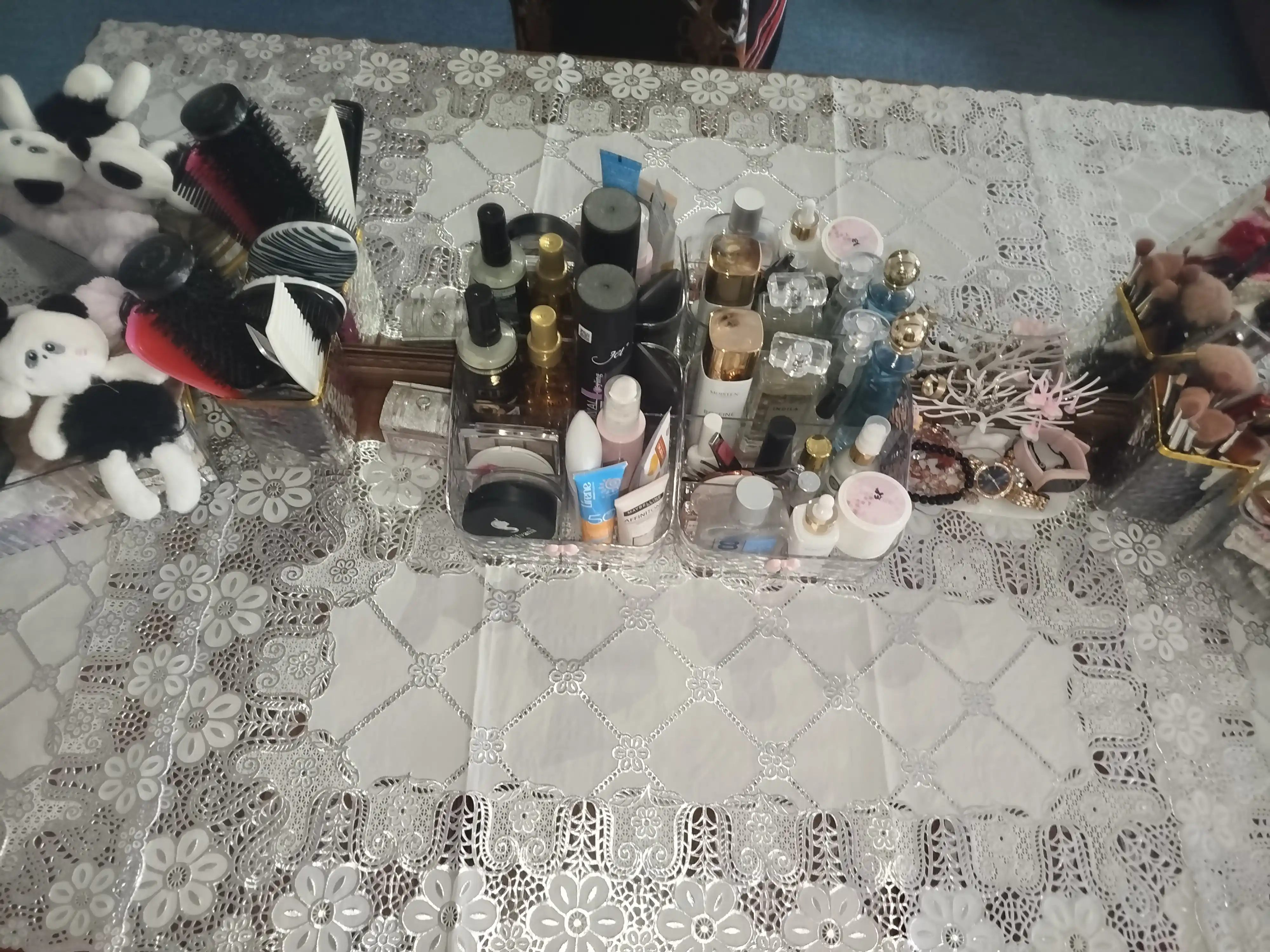 Клеенка на трюмо, на комод Silver Edition