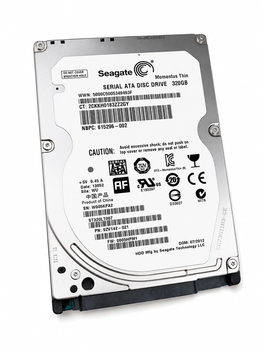 Жёсткий диск 500 GB Seagate SATA HDD 2.5, для ноутбука и ПК