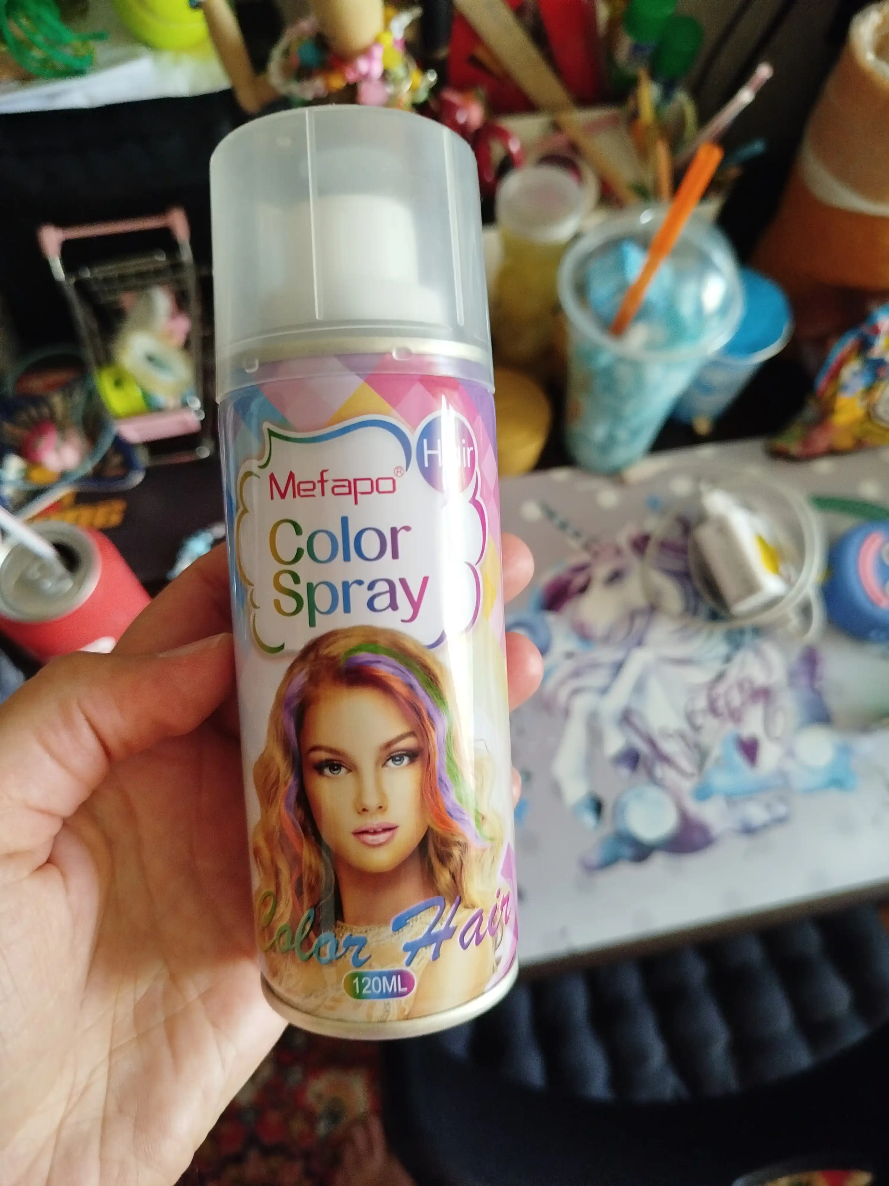 Soch sprey bo‘yog‘i bolalar uchun yuviladigan 120 ml