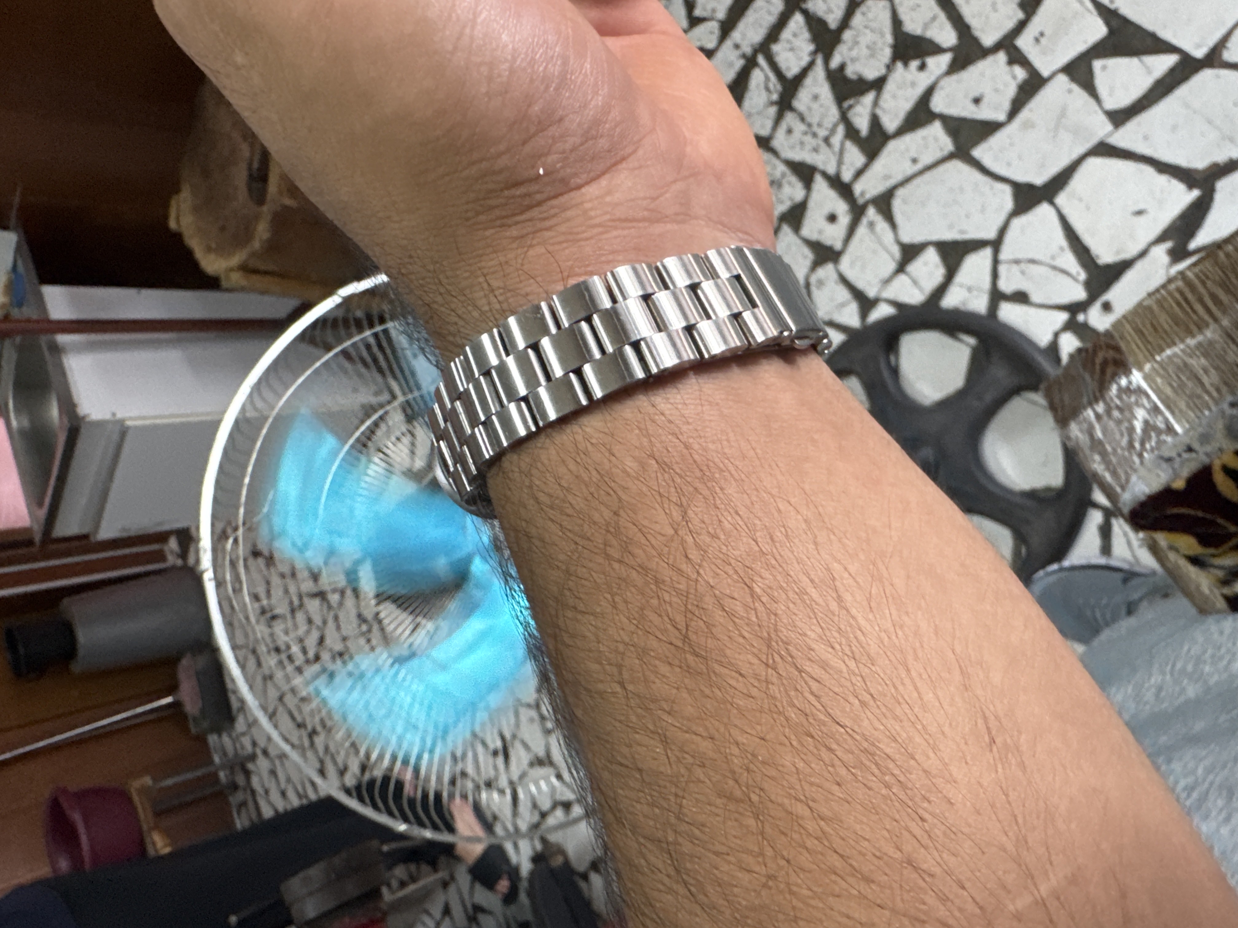 Xiaomi Mi Band 8, 9 va 10 uchun, metall tasma