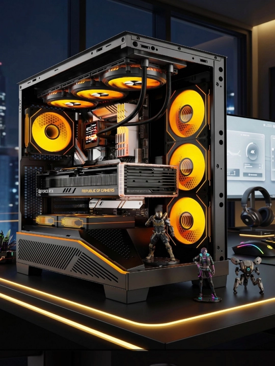 Пустой компьютерный кейс Darkflash K430 ATX