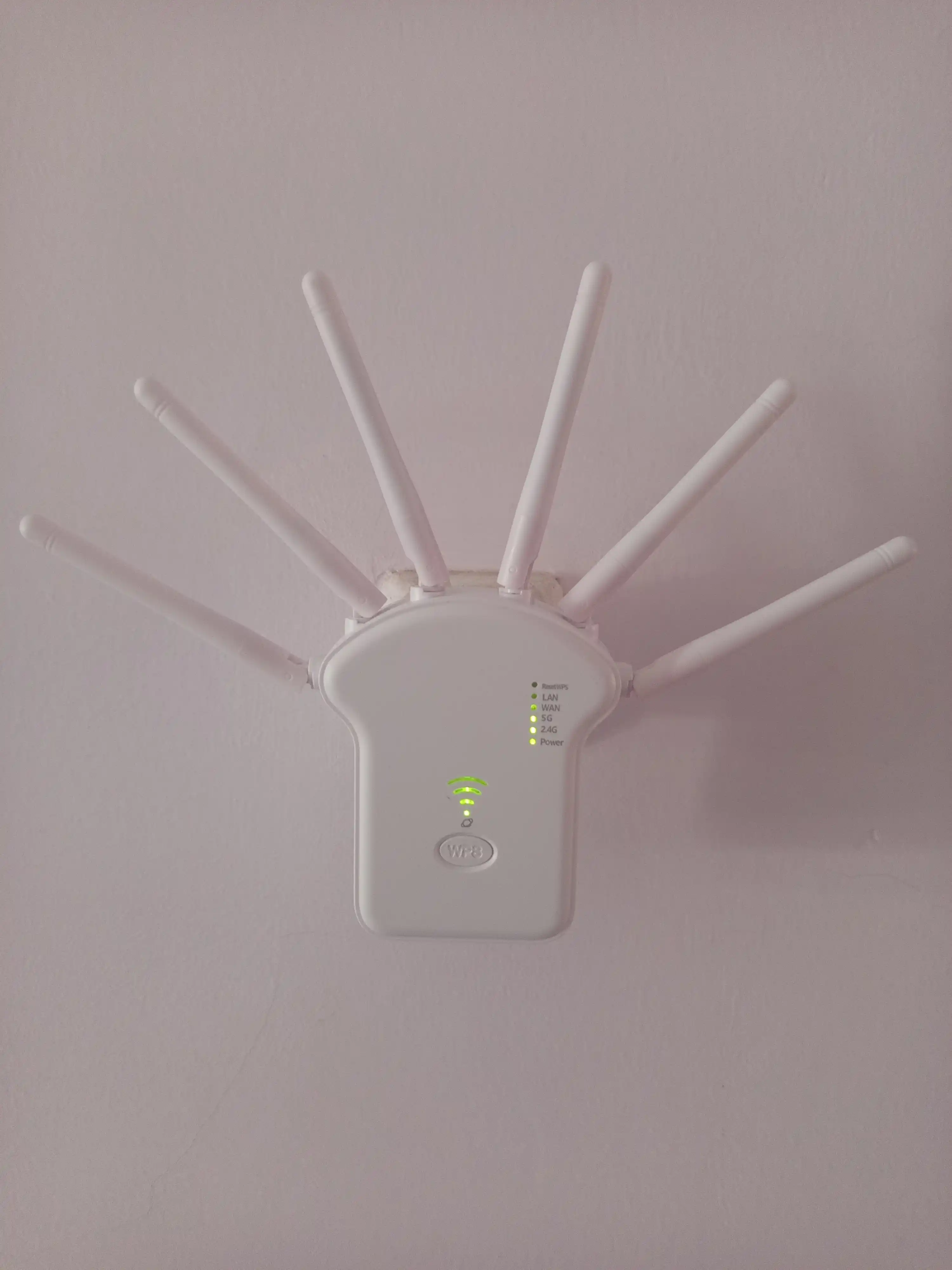 Wi-Fi ripiter Ikki diapazonli kuchaytiruvchi 5G, 2.4 GHz