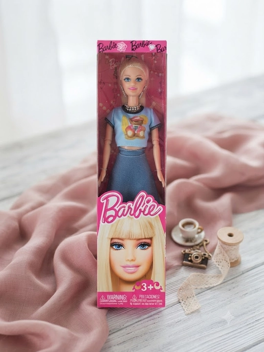 Кукла Barbie — стильная модница в ярком наряде, Идеальный подарок для маленькой принцессы - 
