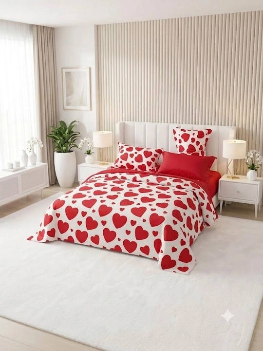 Комплект постельного белья Super Satin Cotton Premium 2-спальный комплект, 100% хлопок - 