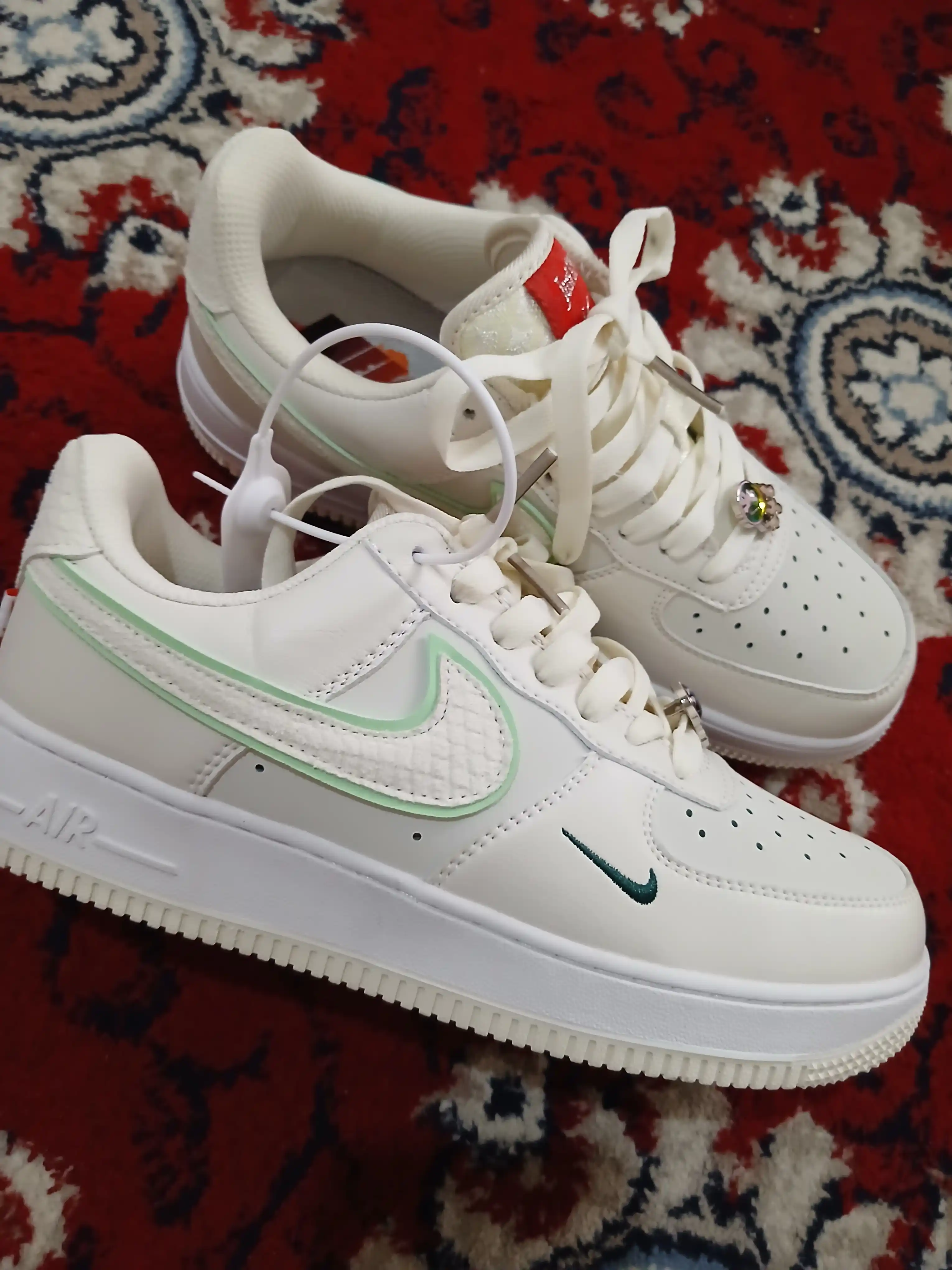 NIKE AMERICANO AIR FORCE Женские и девичьи осенние кроссовки Качество 1:1 Документированно
